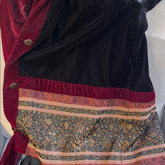 Coldwater Creek Burgundy 3 Piece Velvet Set Size Large - Picture 7 of 11